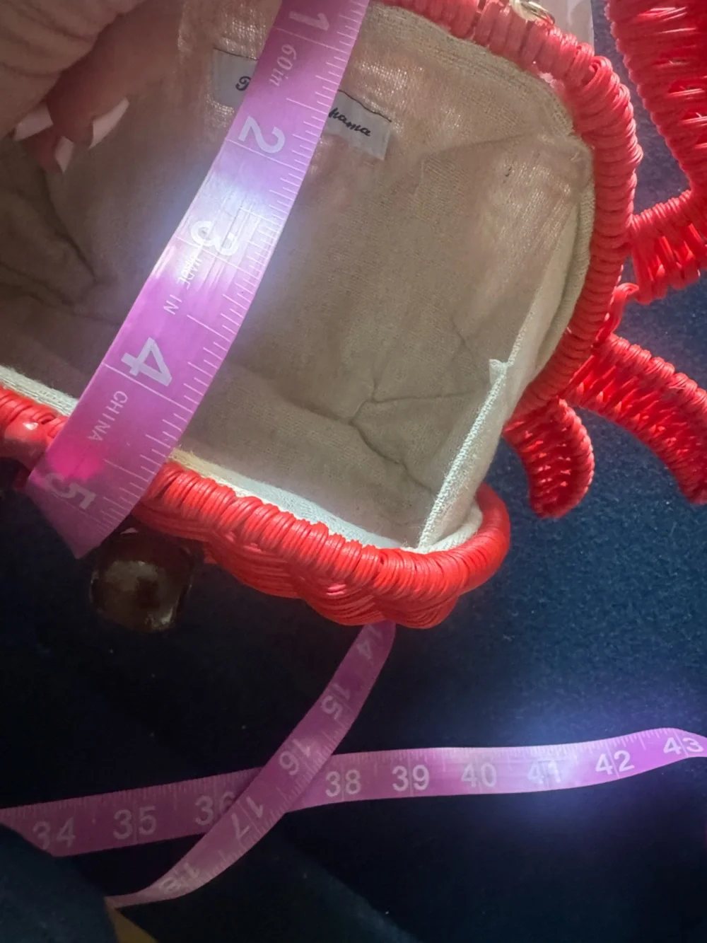 Tommy Bahama Red Crab Crossbody Bag